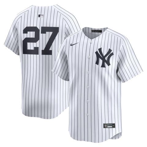 Men's Nike Giancarlo Stanton White New York Yankees Home Limited Player Jersey