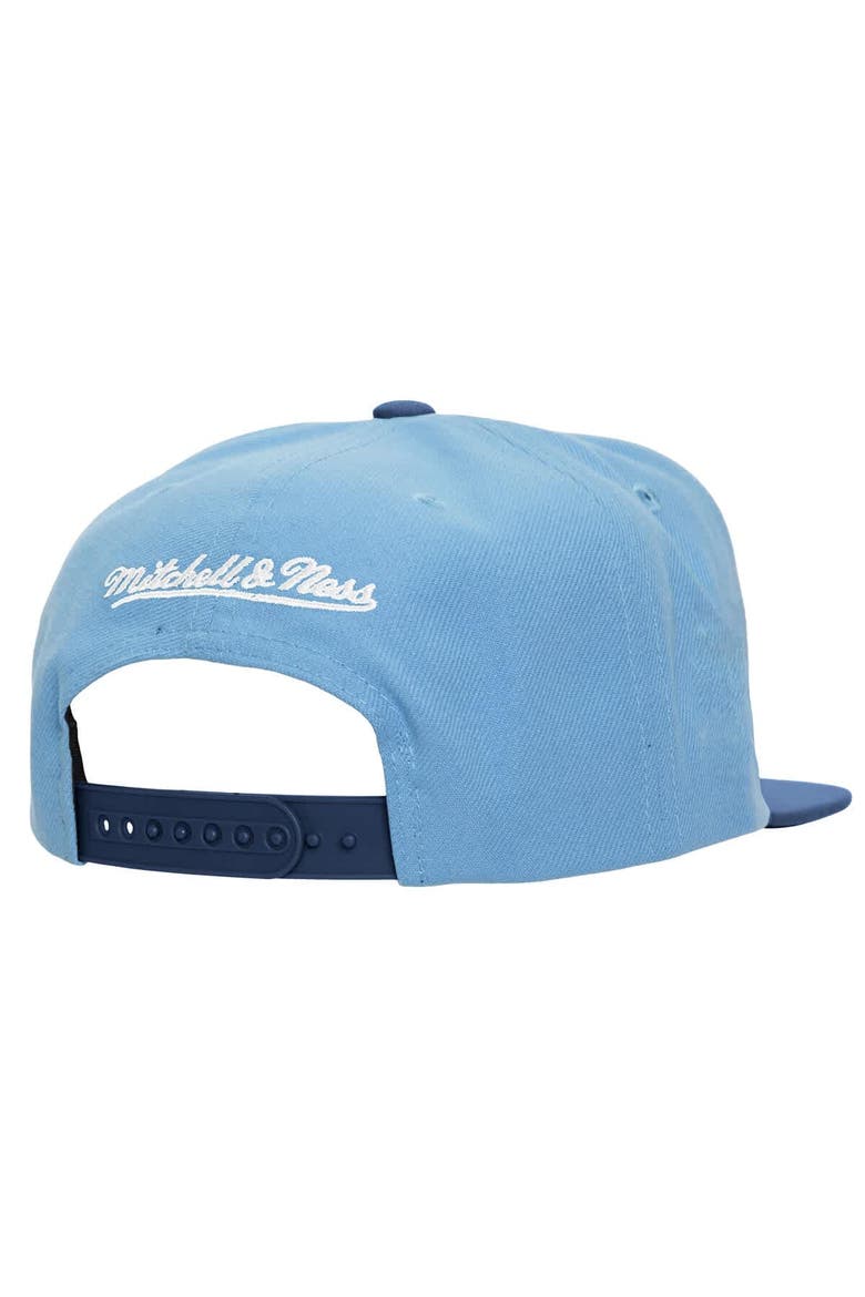 Men's Mitchell & Ness Light Blue Chicago Cubs Cooperstown Collection Basic Flip Snapback Hat, Alternate, color, Light Blue
