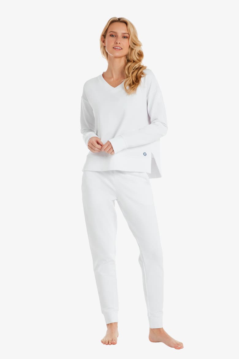 Logan Jogger, Alternate, color, White