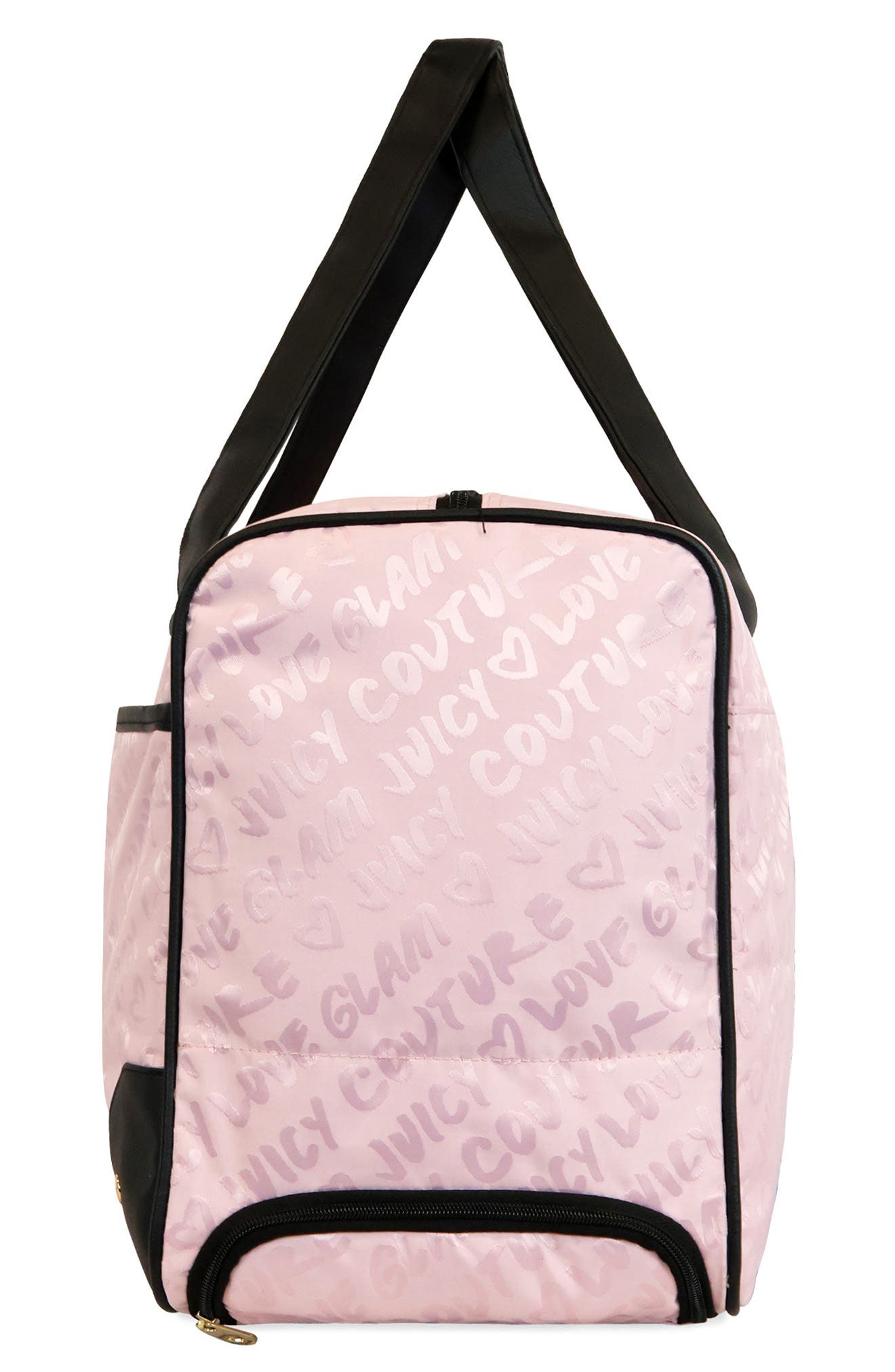 Sahara Rolling Duffle Bag, Alternate, color, PINK DIAMOND/ GLAM