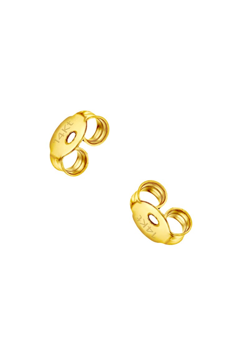 Yellow Gold Replacement Standard Backs, Main, color, Gold