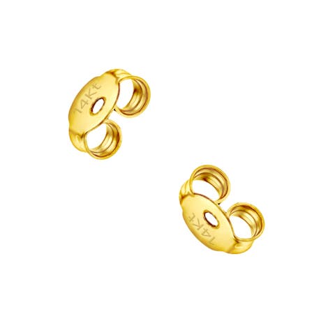 Yellow Gold Replacement Standard Backs