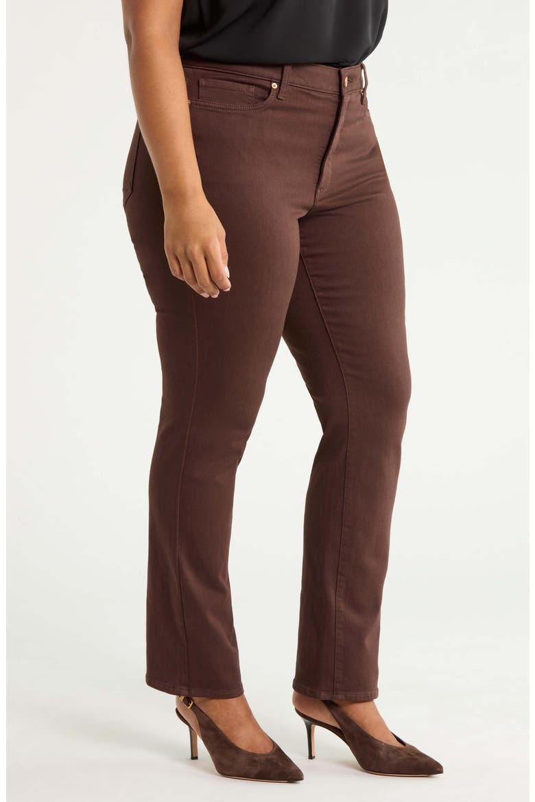 Marilyn Straight Leg Jeans, Alternate, color, BITTER CHOCOLATE