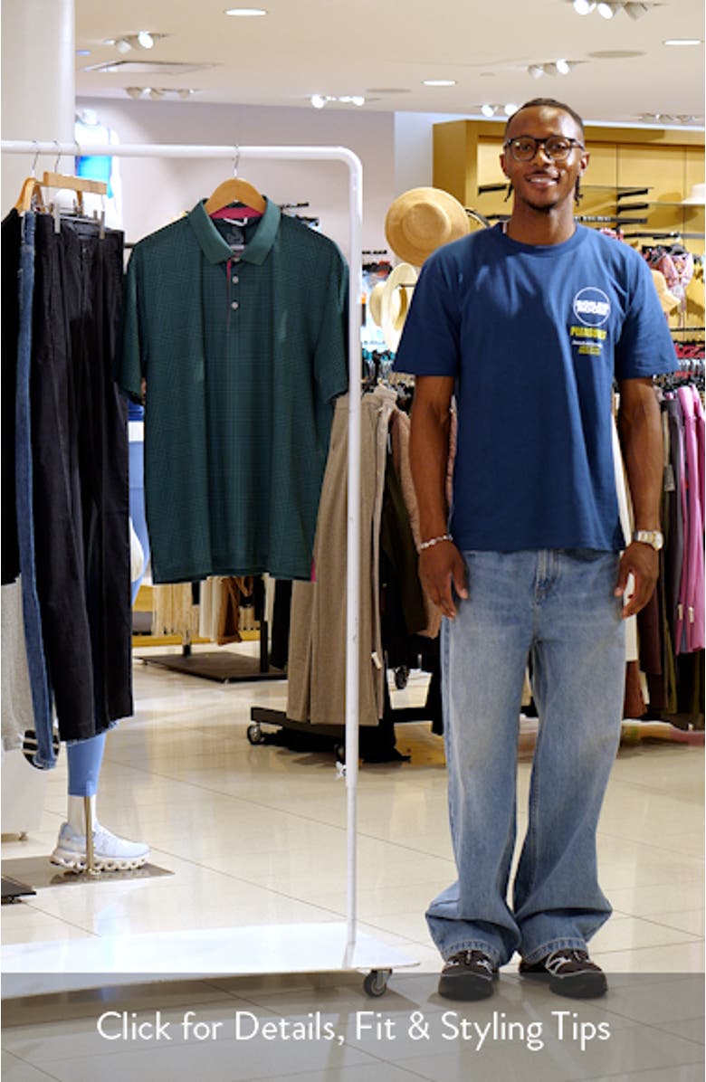 Bobby Check Performance Golf Polo, sales video thumbnail