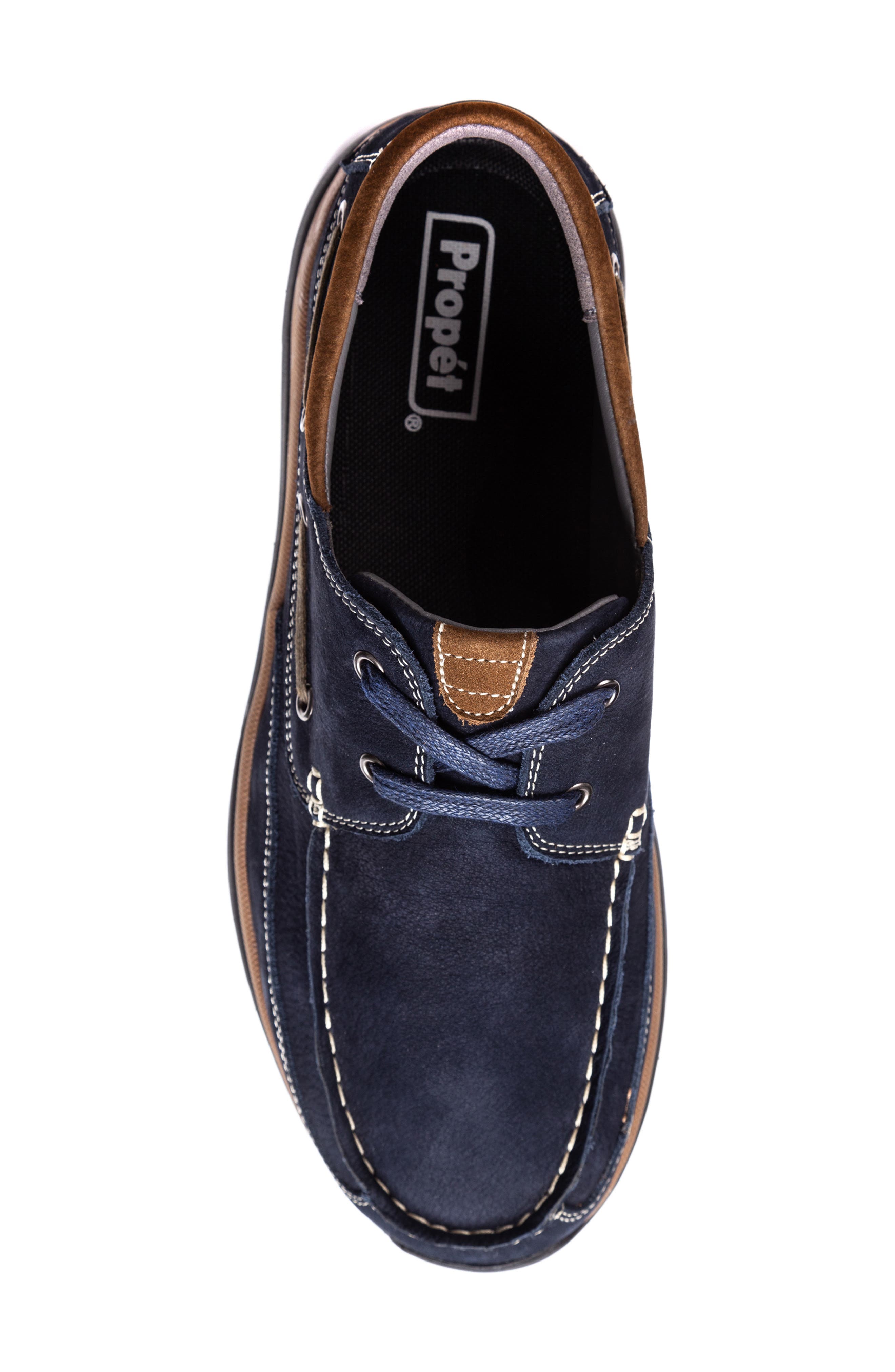 Pomeroy Boat Shoe, Alternate, color, NAVY