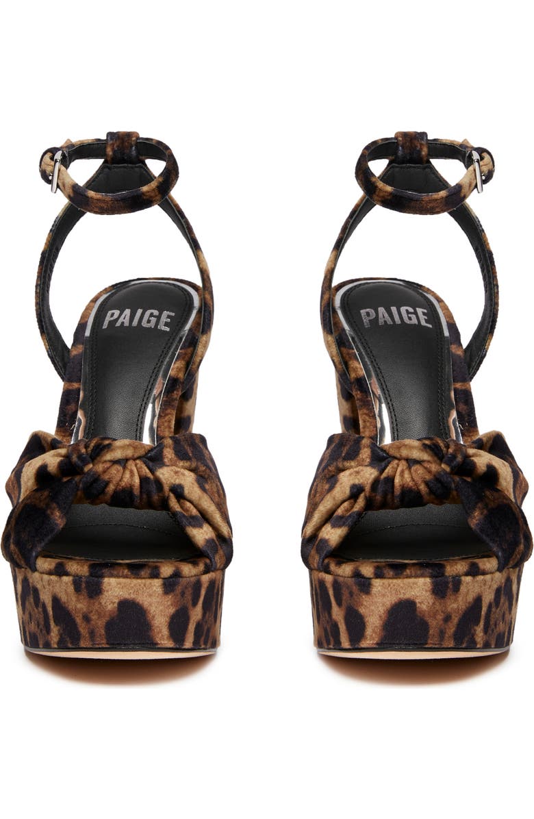 PAIGE Carter Ankle Strap Peep Toe Platform Sandal, Alternate, color,