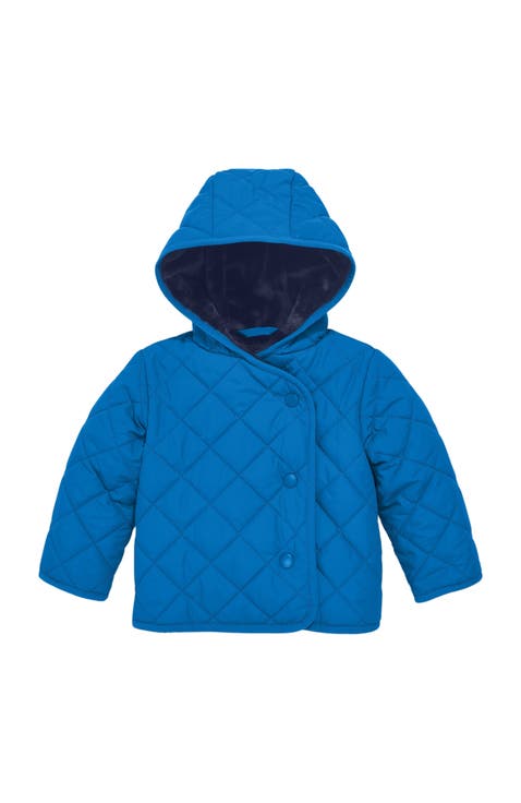 Baby Quilted Fleece-Lined Puffer Jacket