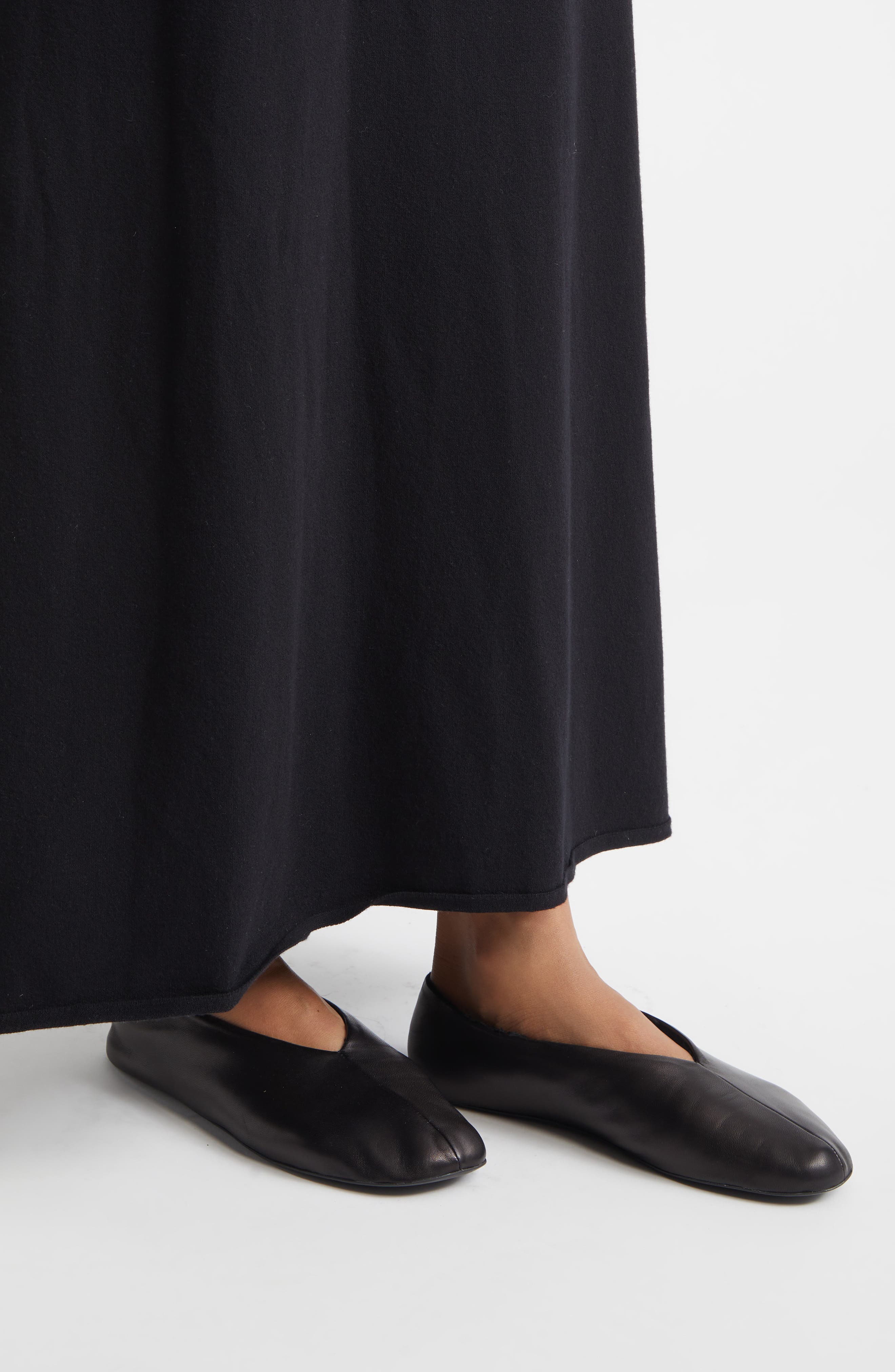 Stella Ballerina Flat, Alternate, color, LACQUER BROWN