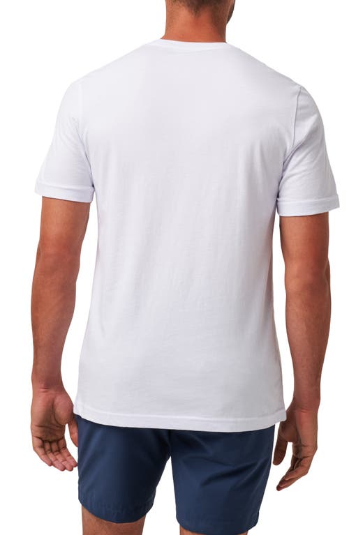 Travismathew On Vacation Graphic T-shirt In White