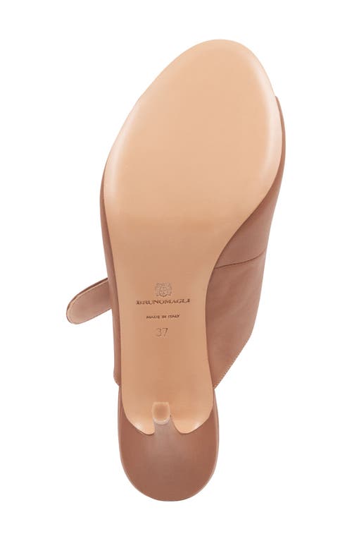 Bruno Magli Carina Stiletto Sandal In Cognac
