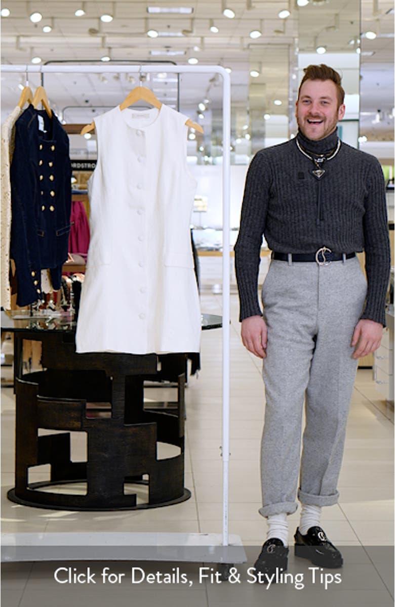 Jane Linen Minidress, sales video thumbnail