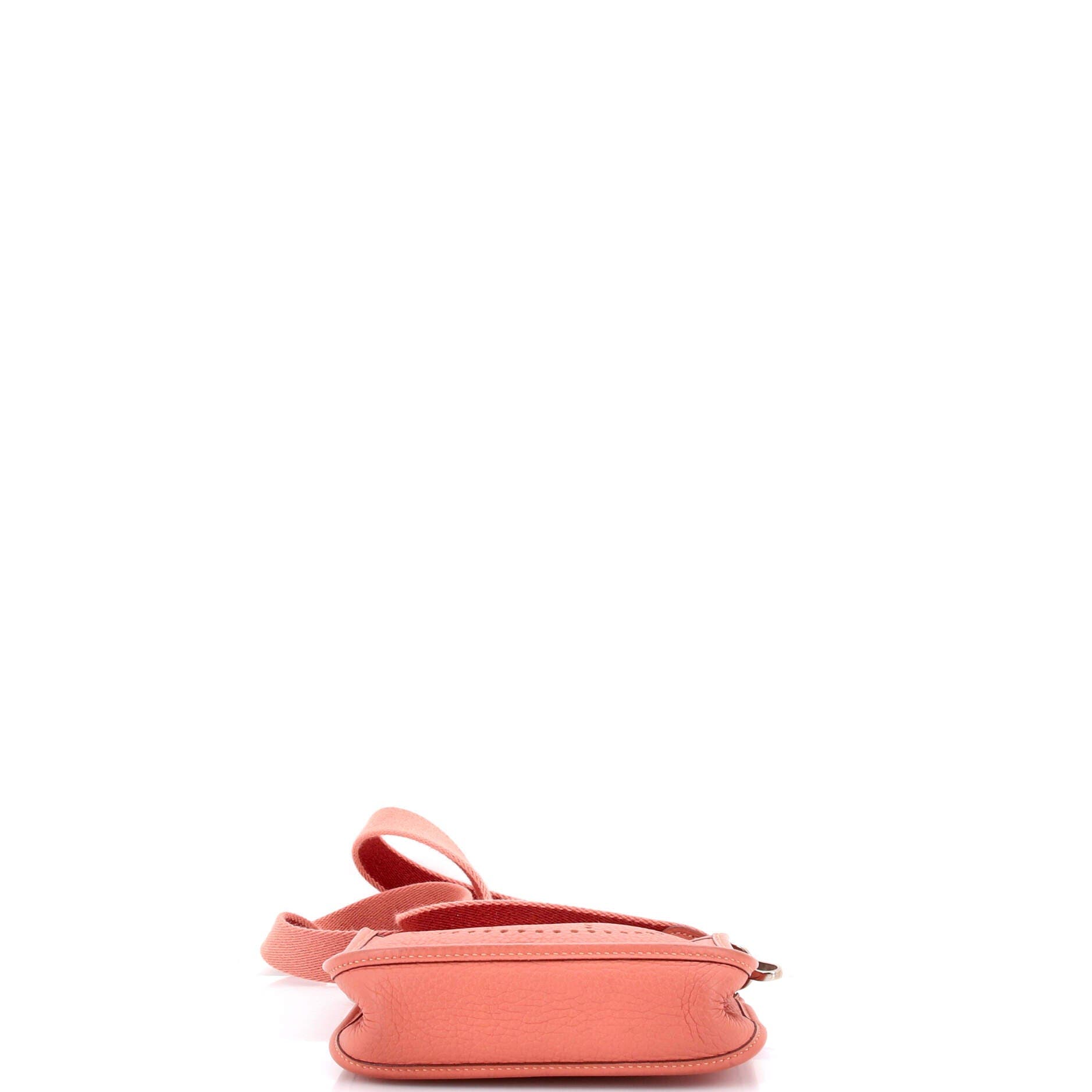 Pre-Owned Hermes Evelyne Bag Gen III Clemence TPM, Alternate, color, Rose Tea