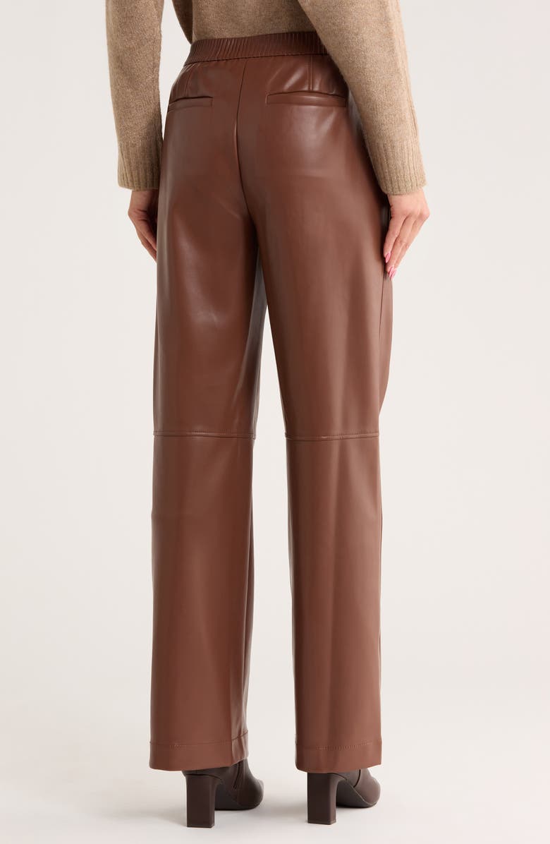 Simkhai Mackenzie Straight Leg Pants, Alternate, color, Chestnut