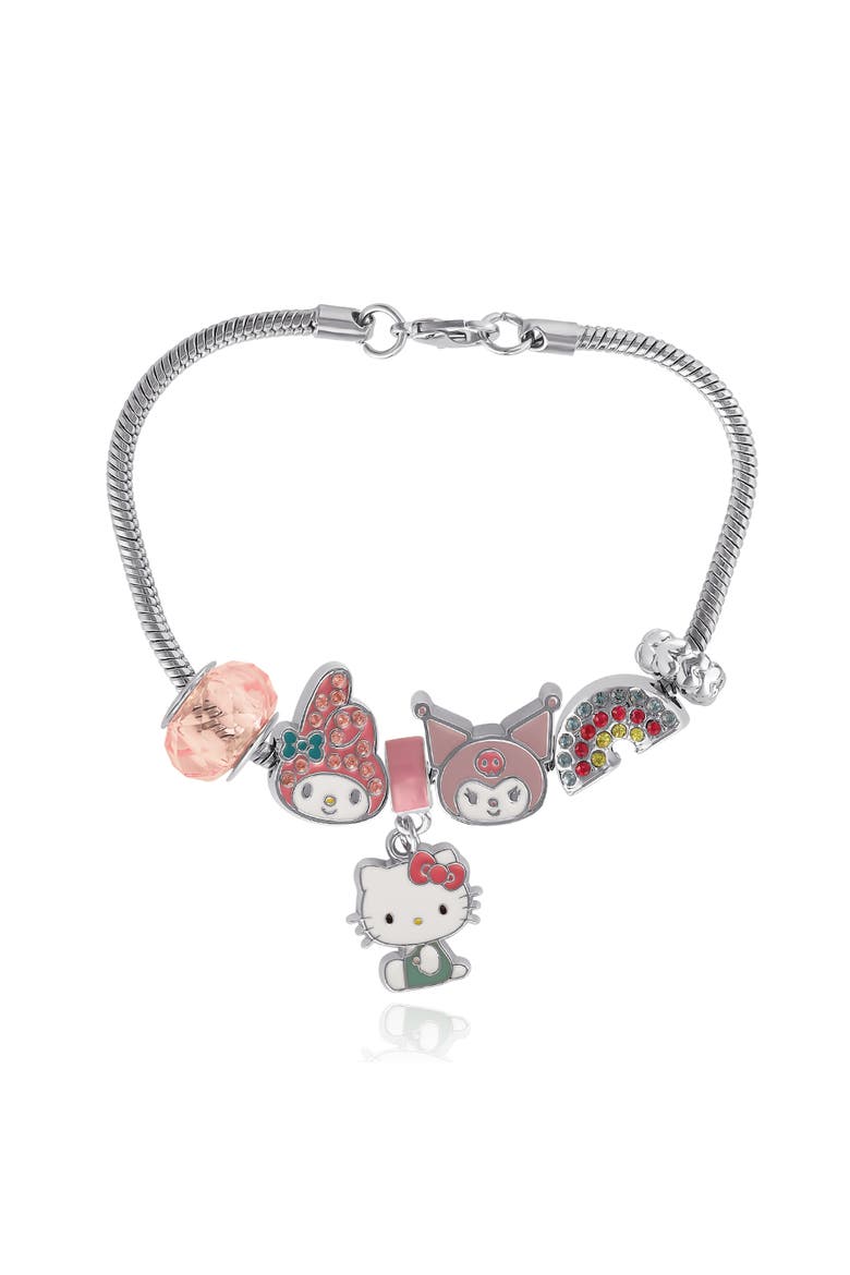 & Friends Charm Bracelet, Alternate, color, Silver