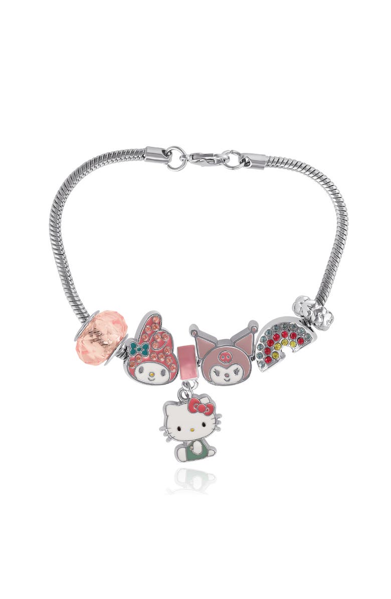 Hello Kitty & Friends Charm Bracelet, Alternate, color, Silver