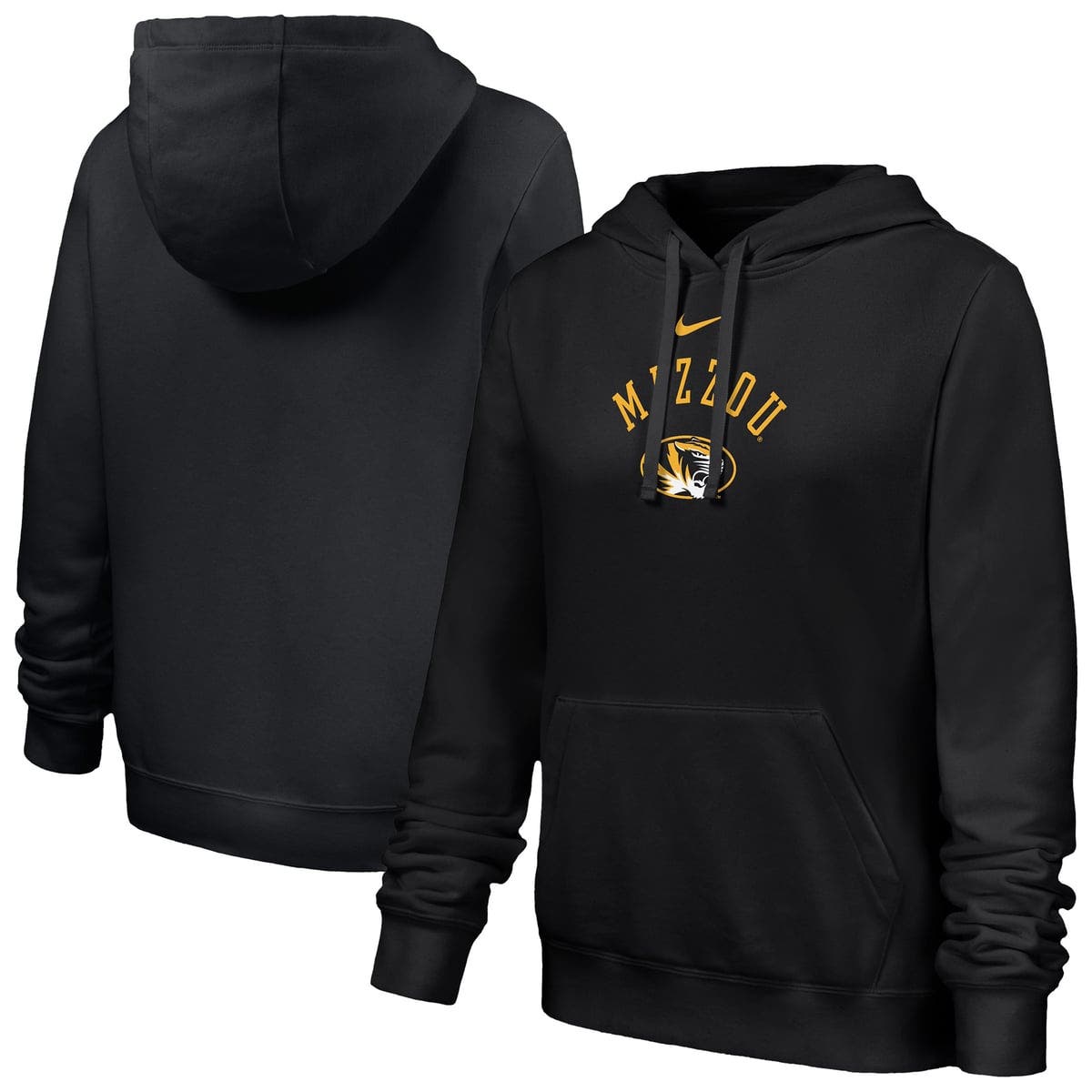 Nike Women's Nike Black Missouri Tigers Club Fleece Hoodie (Women ...
