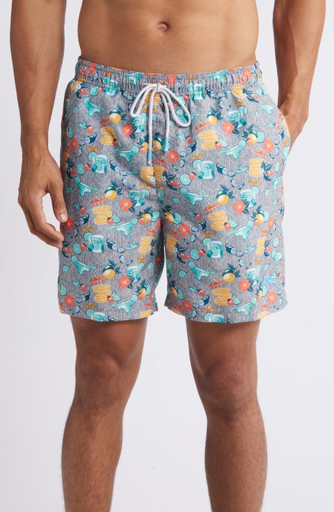 Naples Tales of a Cocktail Swim Trunks