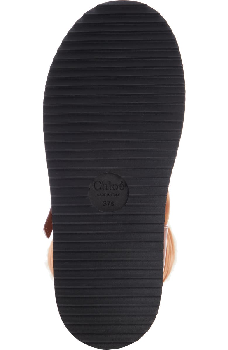 Chloé Maxie Genuine Shearling Bootie, Alternate, color,