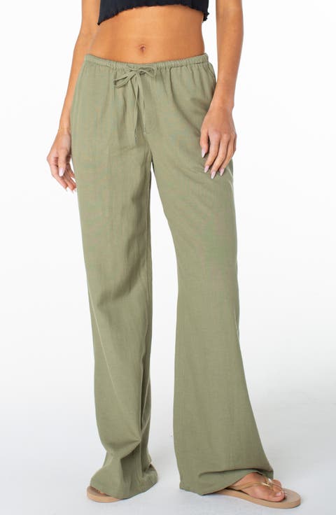 Iyla Wide Leg Drawstring Pants