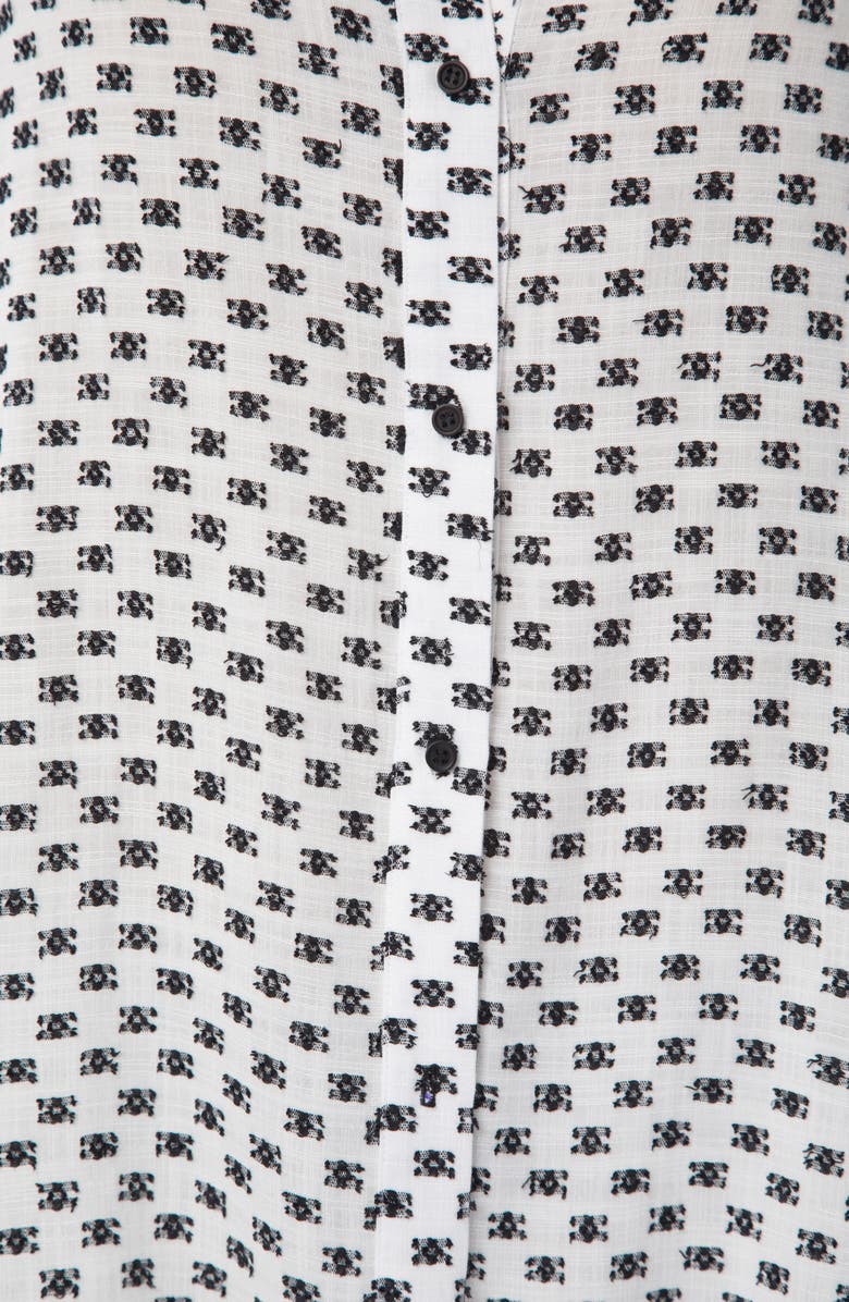 Andine Essen Le Marais Cotton Button-Up Shirt, Alternate, color, 