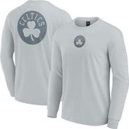 FANATICS Men's Fanatics Gray Boston Celtics Elements Strive Long Sleeve T-Shirt
