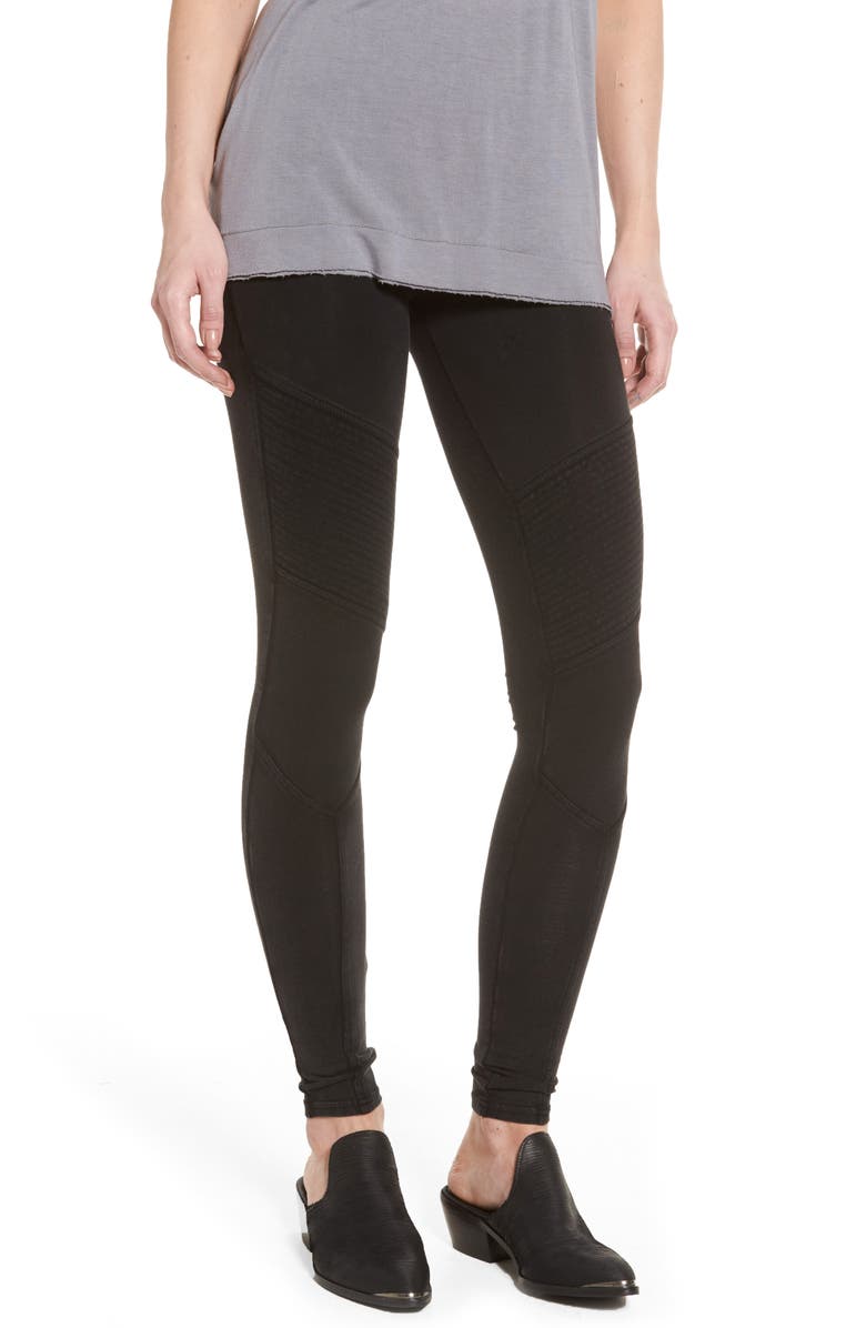 BP. Seamed Moto Leggings, Main, color,