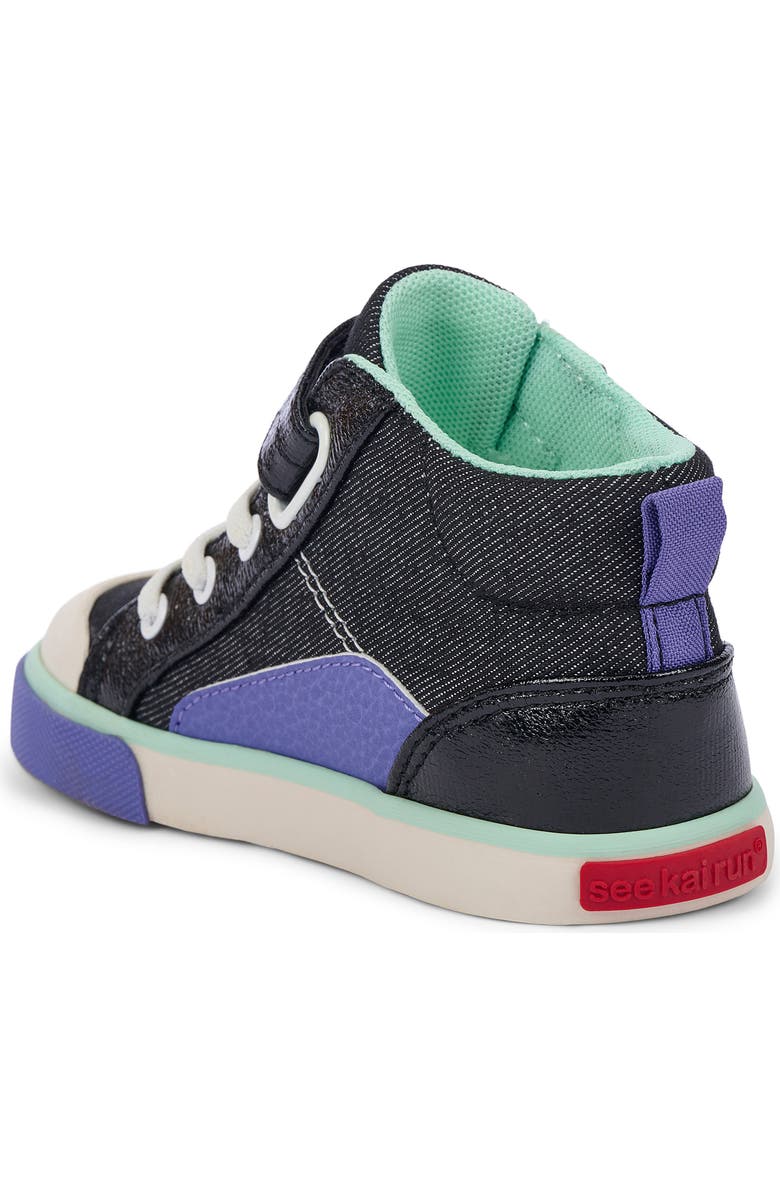 See Kai Run Kids' Dayton High Top Sneaker, Alternate, color, Black Denim