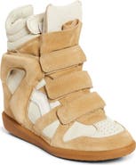 Isabel Marant Bekett Hidden Wedge High Top Sneaker