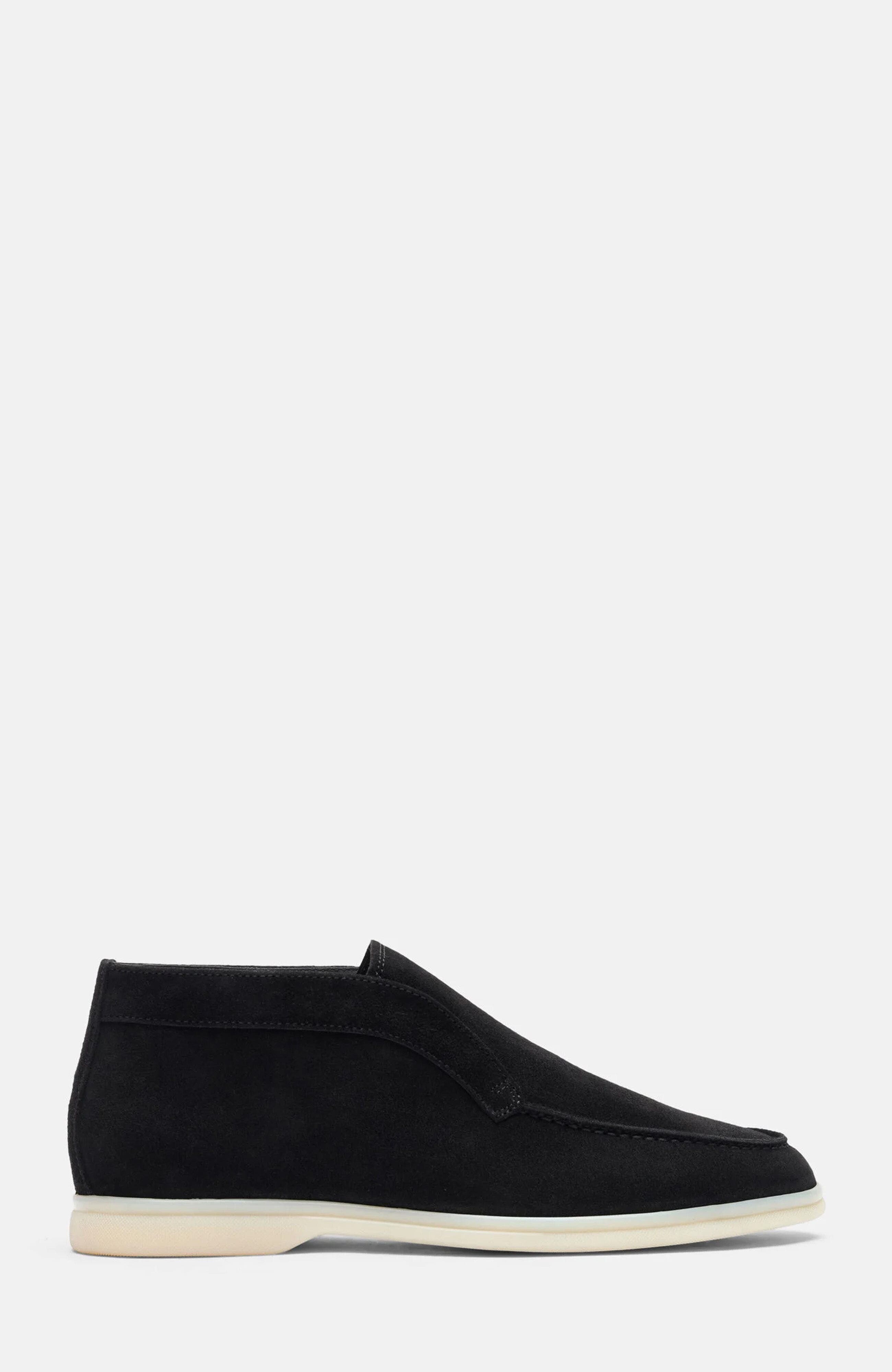 Leonardo Boots, Alternate, color, Black - Suede