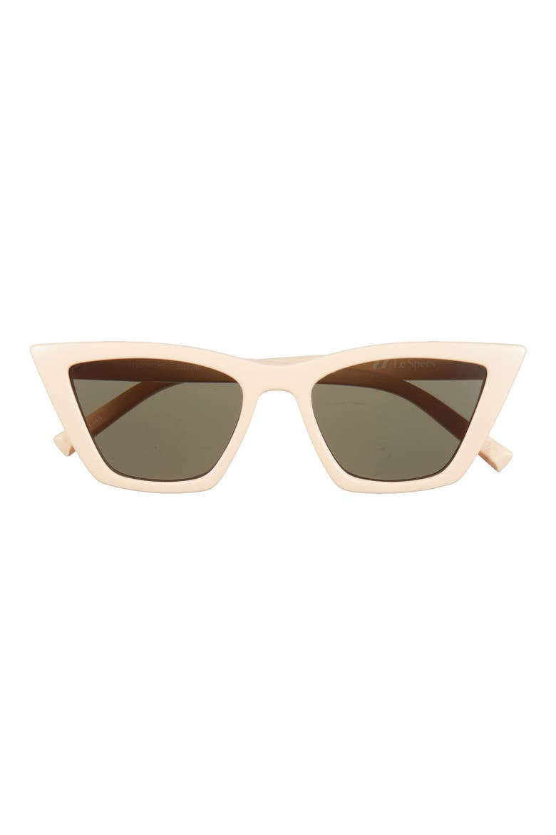 Velodrome 54mm Gradient Cat Eye Sunglasses, Main, color, OFF WHITE / KHAKI