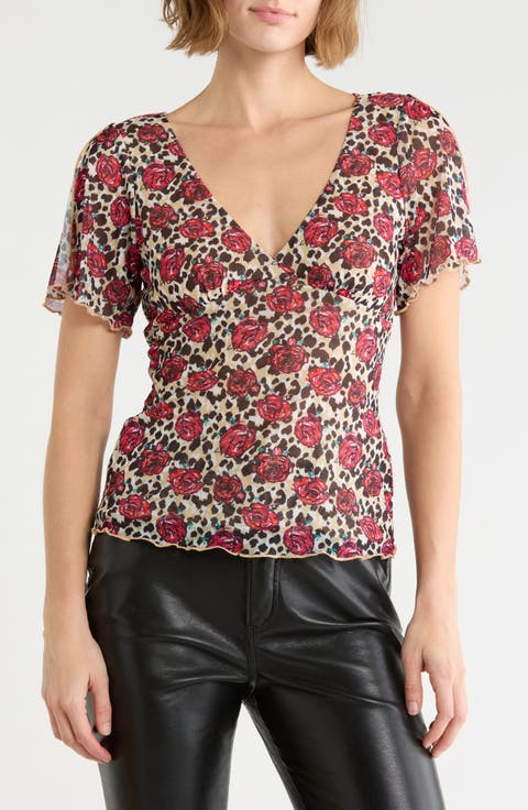 Petal Sleeve T-Shirt