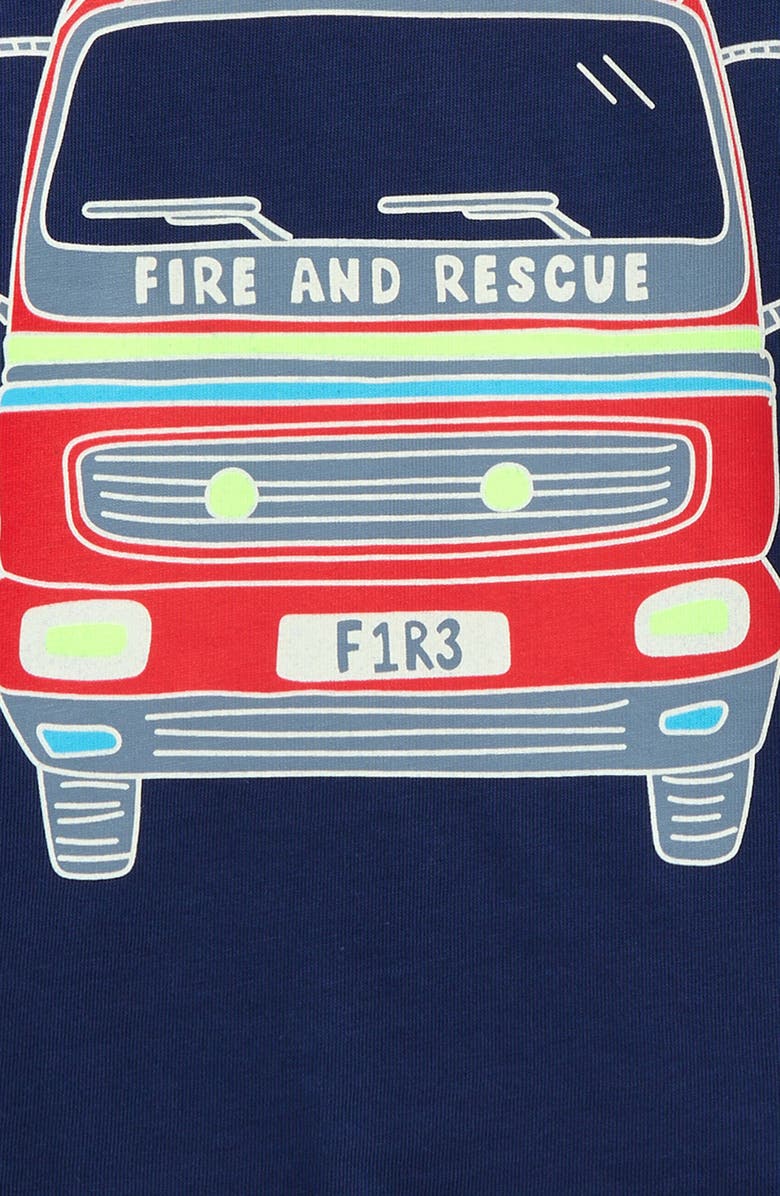 Mini Boden Kids' Glow in the Dark Cotton T-Shirt, Alternate, color, 