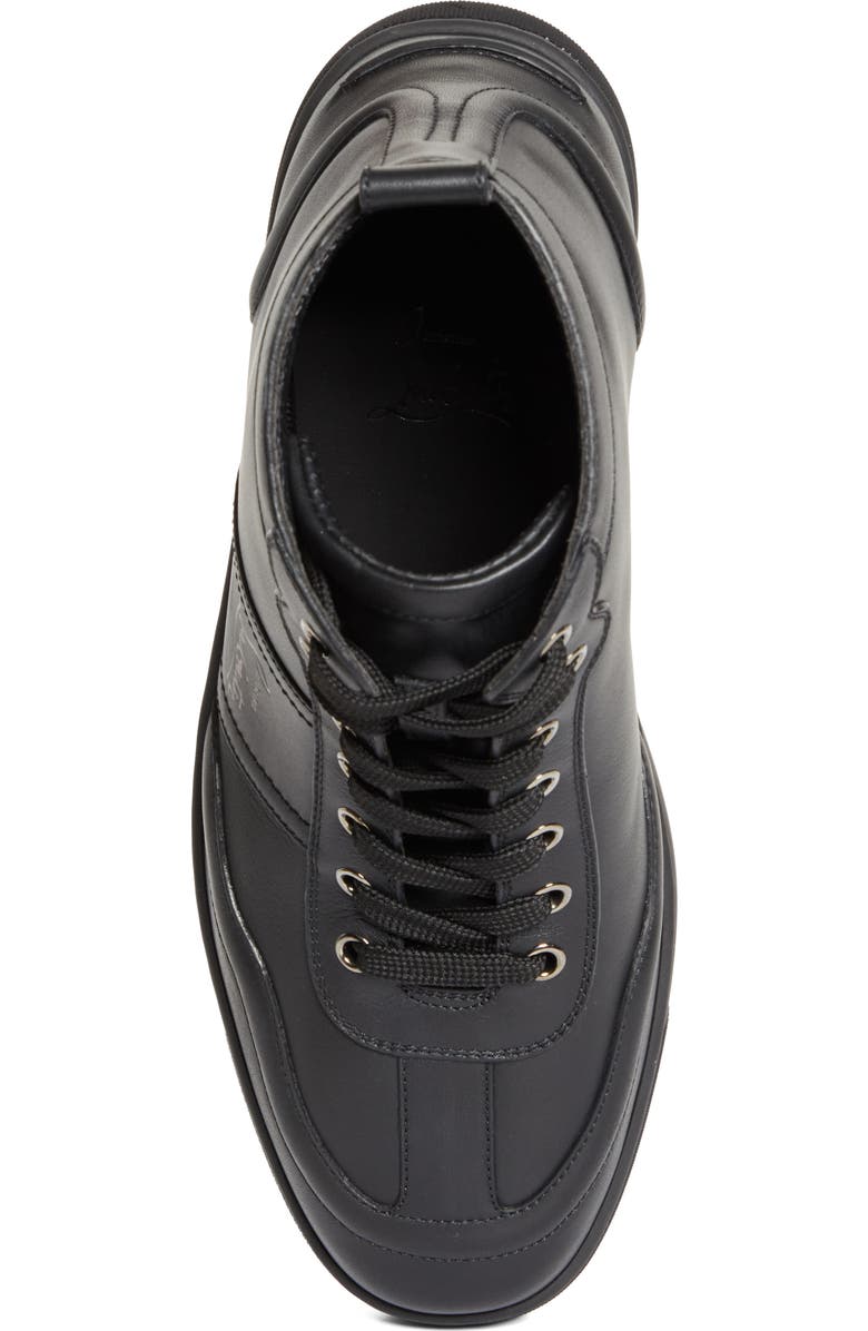 Christian Louboutin Retero High Top Sneaker, Alternate, color, Bk01-Black
