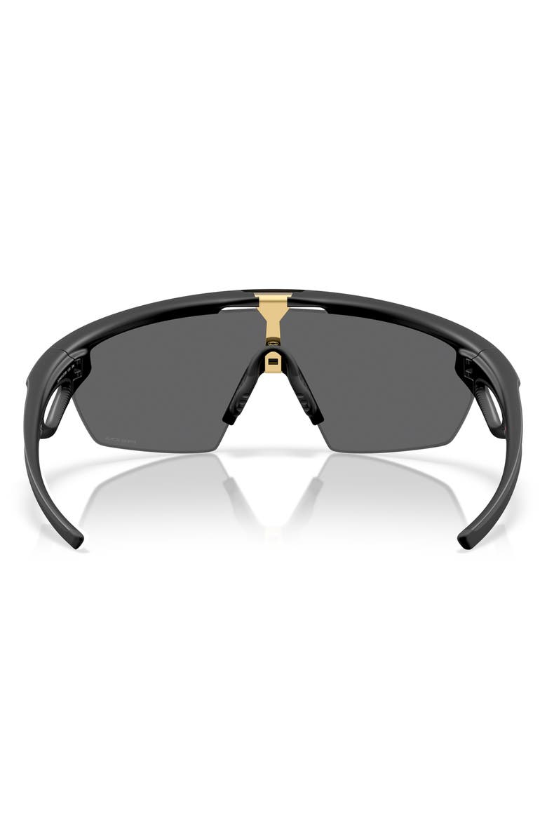 Oakley Prizm<sup>™</sup> Road Sport 36mm Rectangular Sunglasses, Alternate, color, Matte Black / Prizm Black