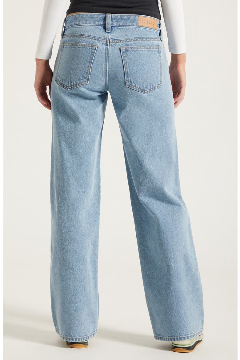 Zoe Low Rise Girlfriend Jeans, Alternate, color, LIGHT INDIGO