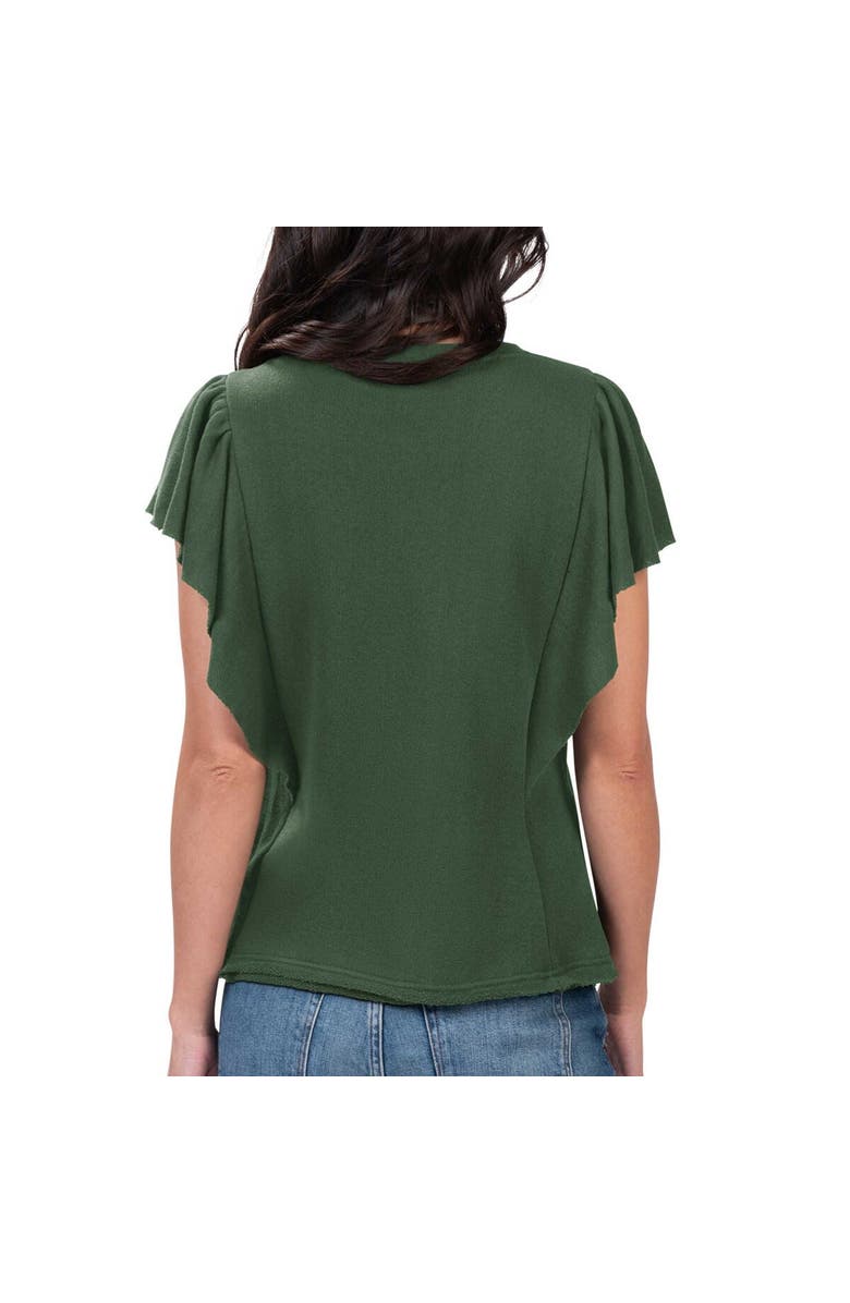 G-III 4HER BY CARL BANKS Women's G-III 4Her by Carl Banks Green Oakland Athletics Crowd Wave T-Shirt, Alternate, color, Green