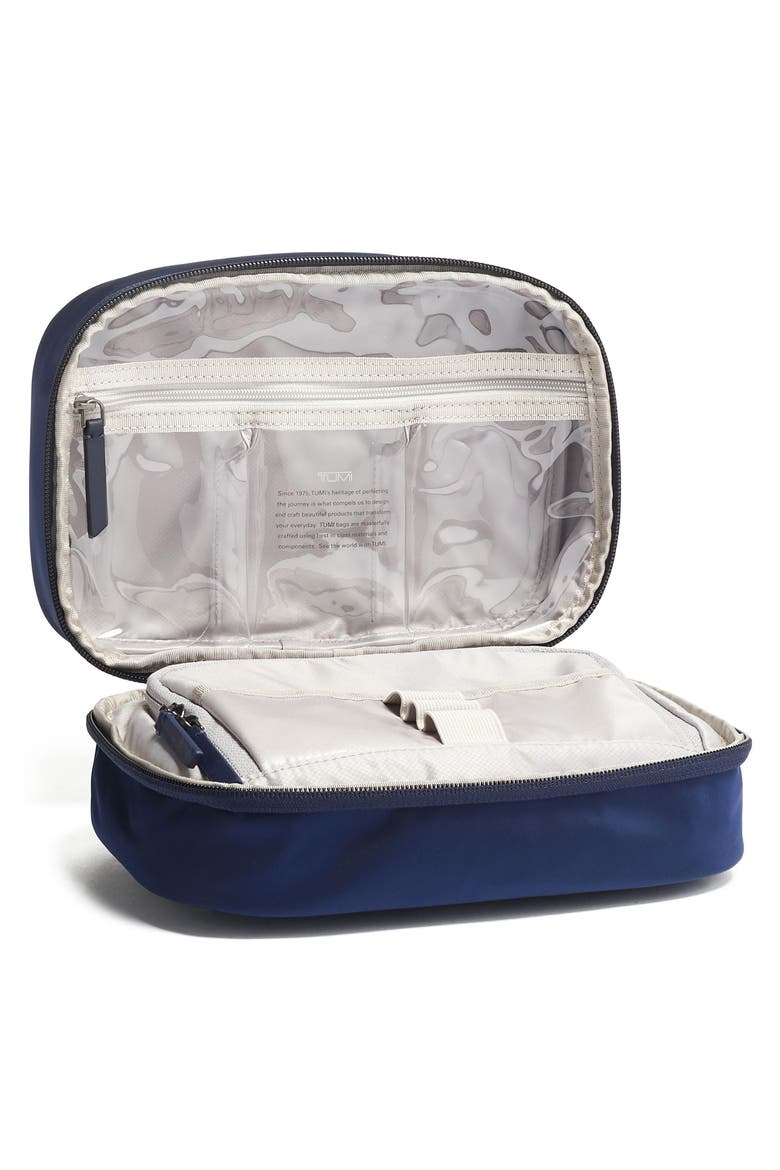 Voyageur Yima Nylon Cosmetics Case, Alternate, color, MIDNIGHT