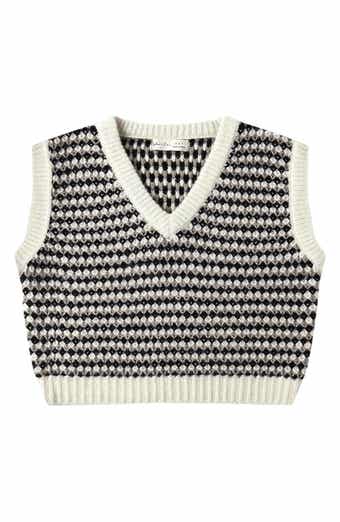 Kids' Diamond Sweater Vest