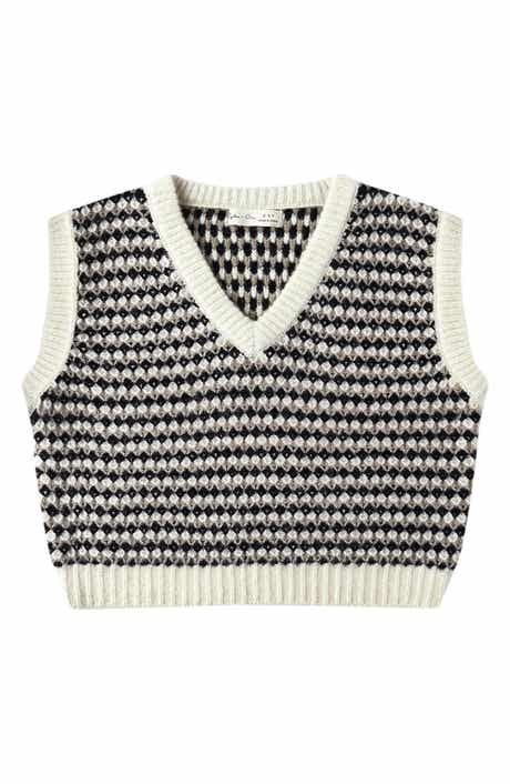 Kids' Diamond Sweater Vest