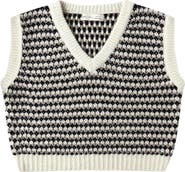 Rylee + Cru Kids' Diamond Sweater Vest