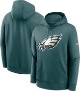 Nike Men's Nike Midnight Green Philadelphia Eagles Club Logo Pullover Hoodie