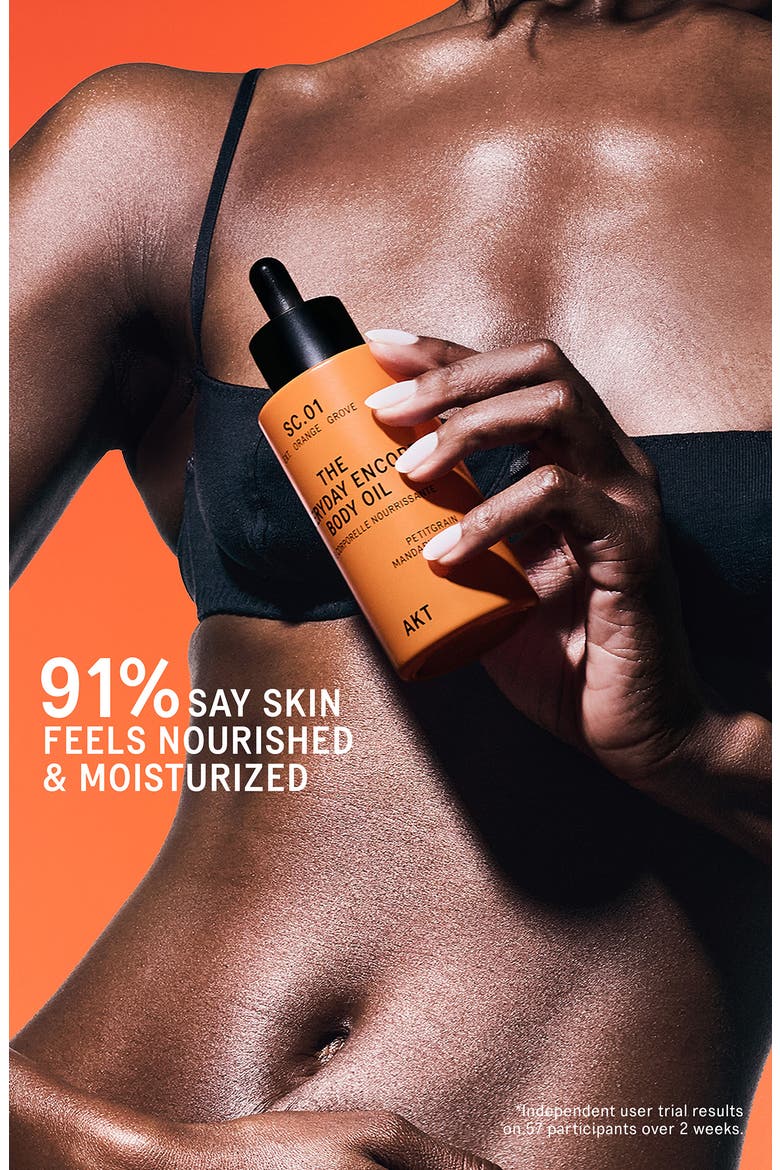 The Everyday Encore Body Oil, Alternate, color, SC.01 ORANGE GROVE