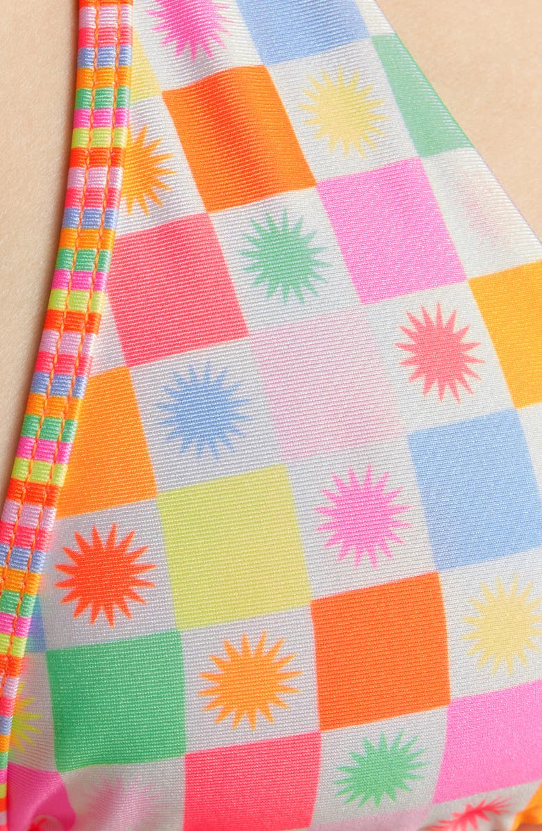 Kulani Kinis Bind Halter Bikini Top, Alternate, color, Sunshine Sorbet