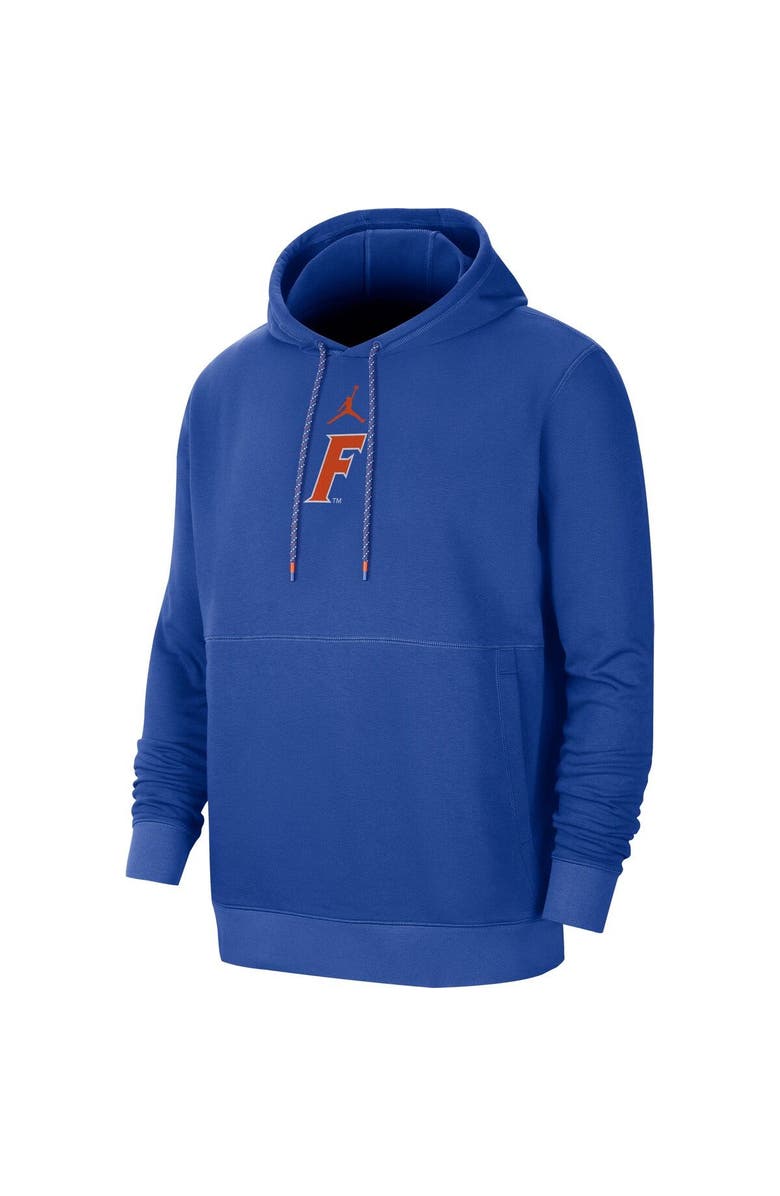 Jordan Brand Men's Jordan Brand Royal Florida Gators Practice Performace Pullover Hoodie, Alternate, color, 