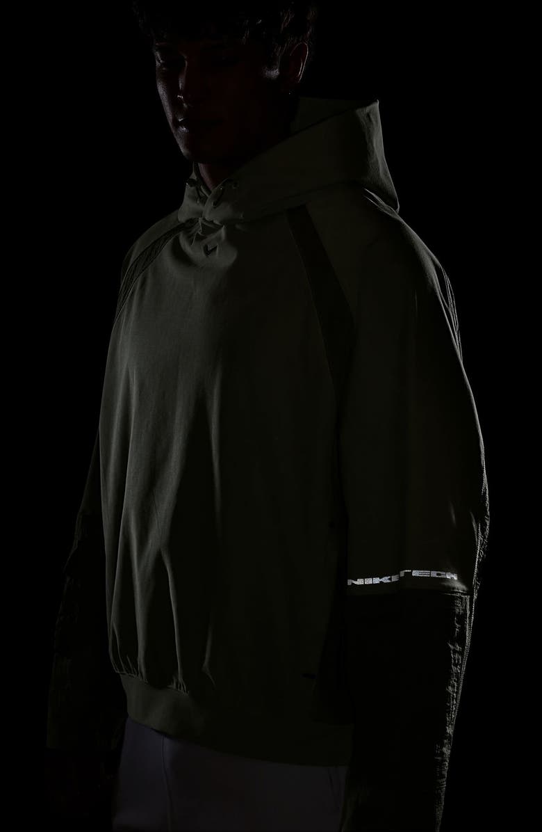 Nike Tech Utility Hoodie, Alternate, color, Spruce Fog/ Silver Sage/ Black