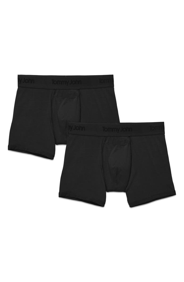Tommy John 2-Pack Second Skin 4-Inch Boxer Briefs, Alternate, color,
