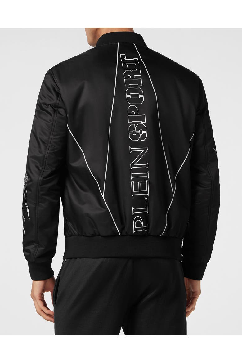 Nylon Bomber Tiger Court Edition Men, Alternate, color, black
