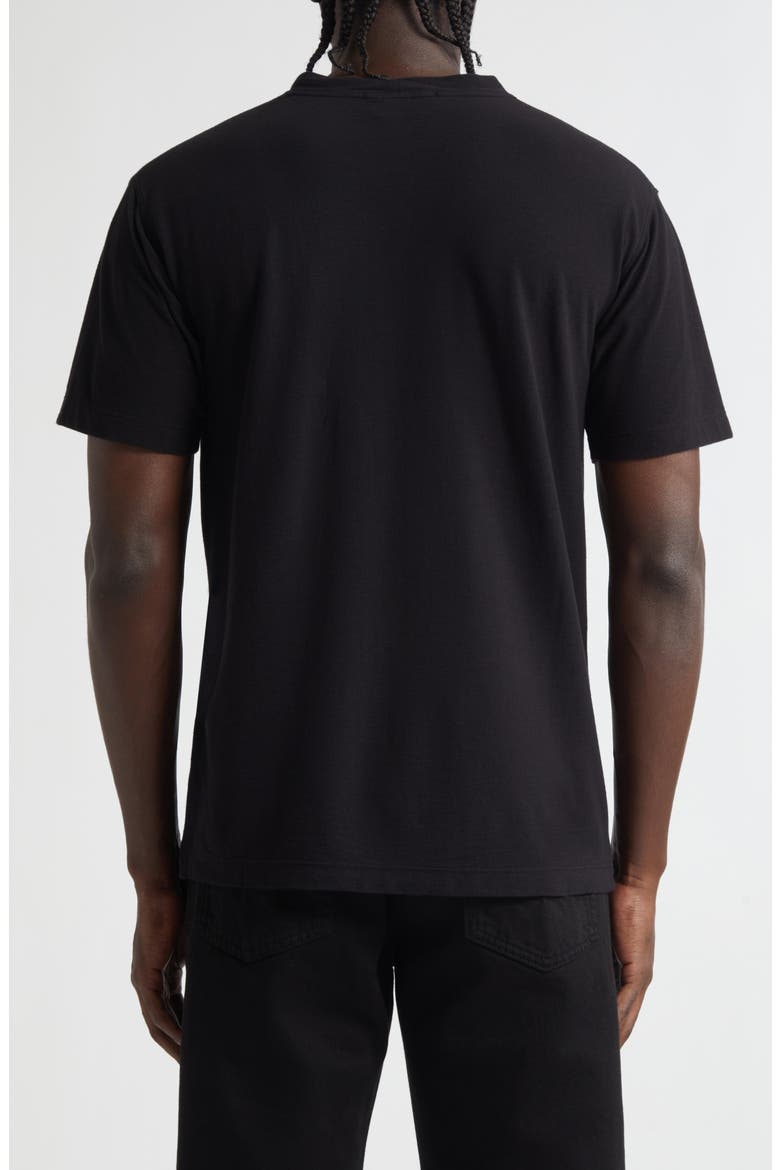 Ghost Compass Patch T-Shirt, Alternate, color, V0029 BLACK