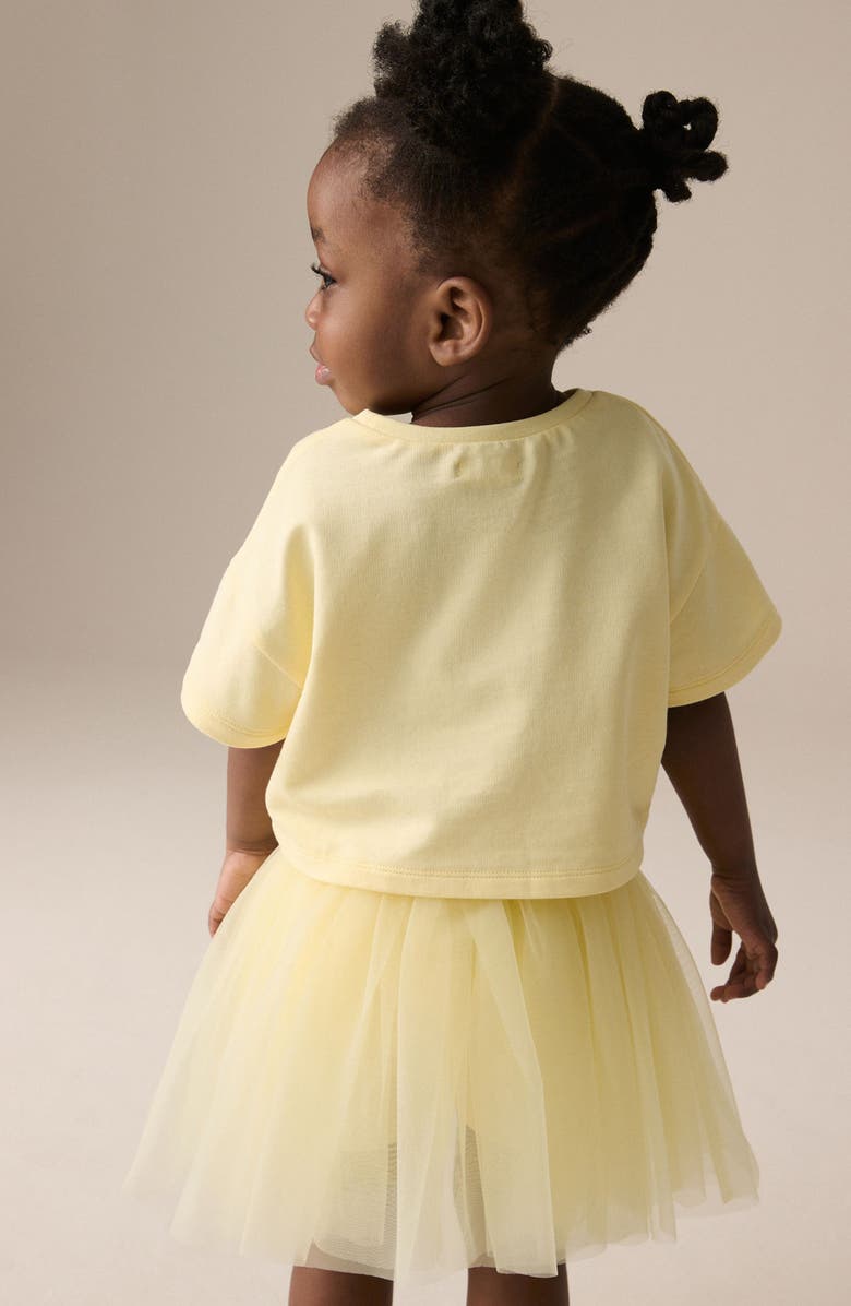 NEXT Kids' T-Shirt & Tutu Skirt Set, Alternate, color, Yellow