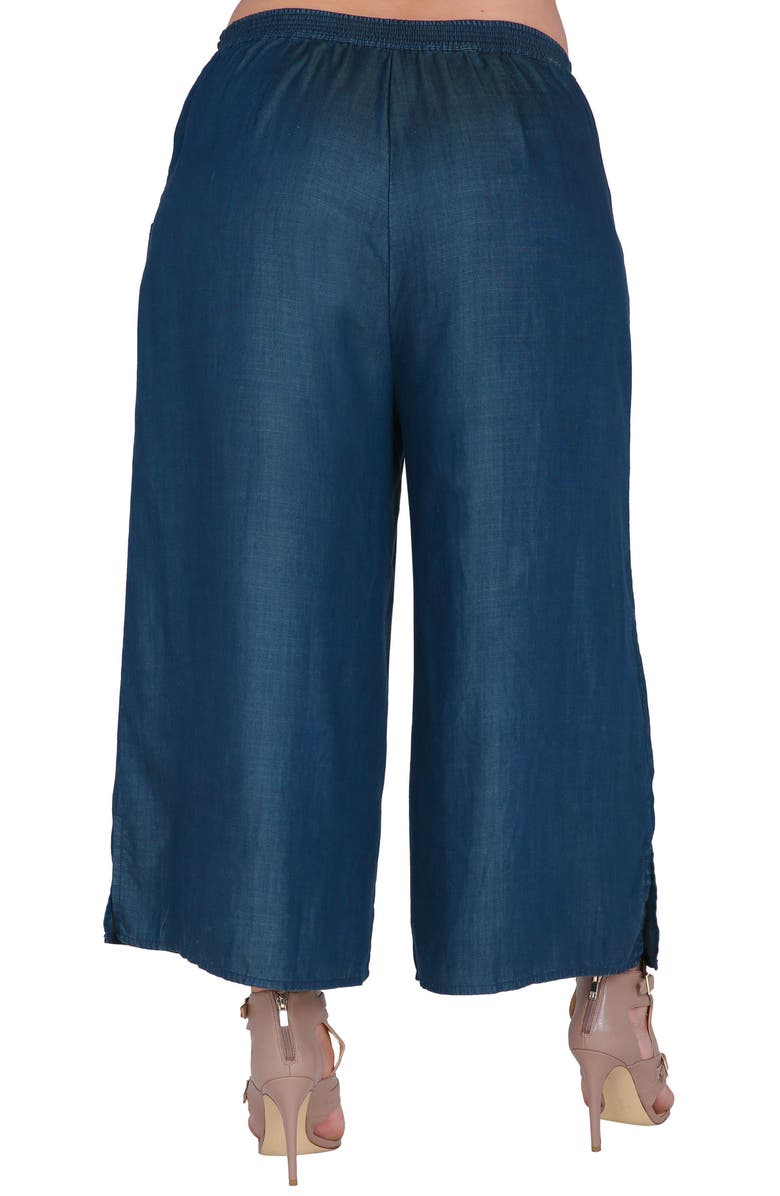 Standards & Practices Diana Tencel<sup>®</sup> Palazzo Pants, Alternate, color, Blue